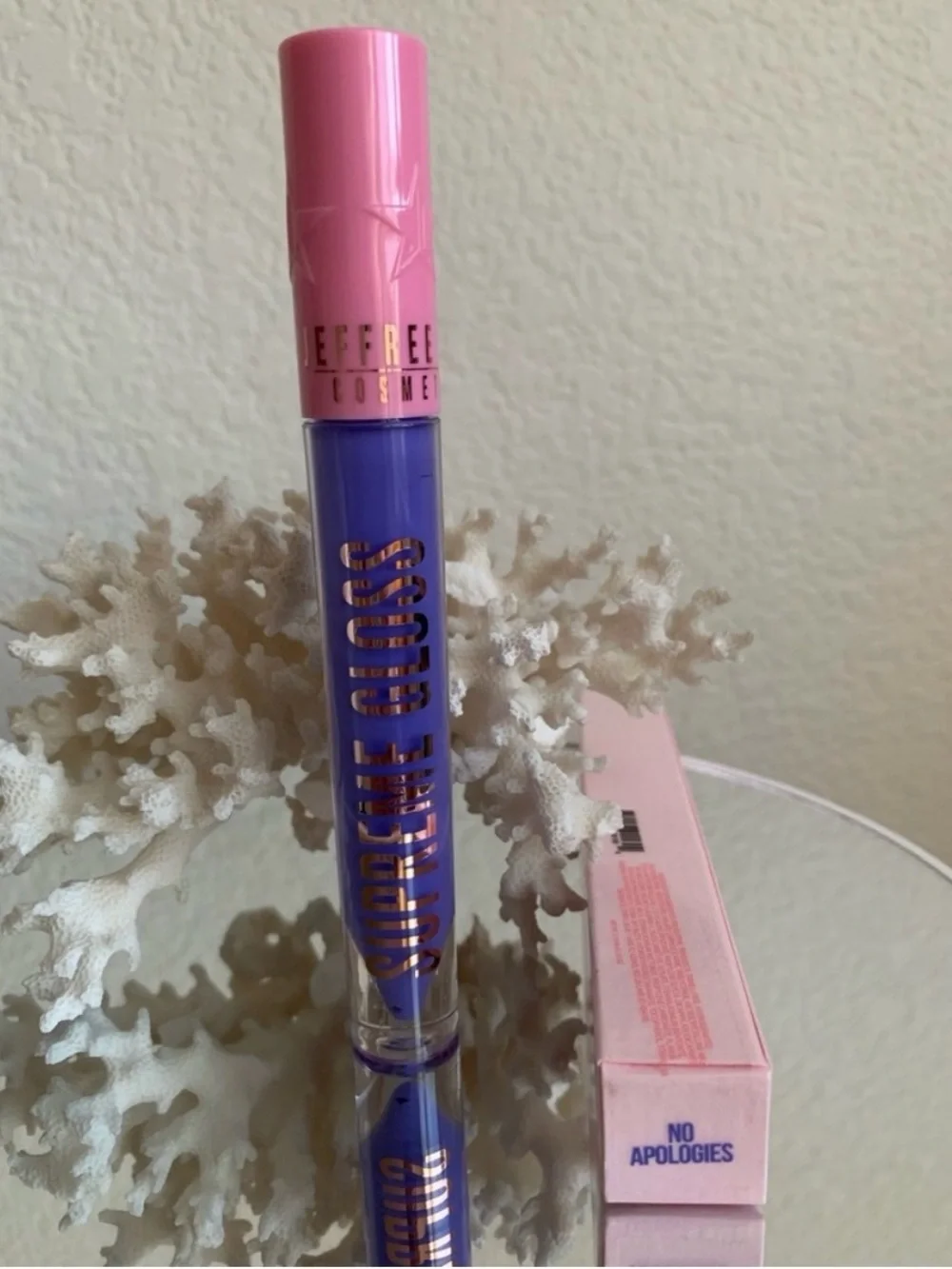 JEFFREE STAR Supreme Gloss Lip Gloss No Apologies Full Size Discontinued NIB
